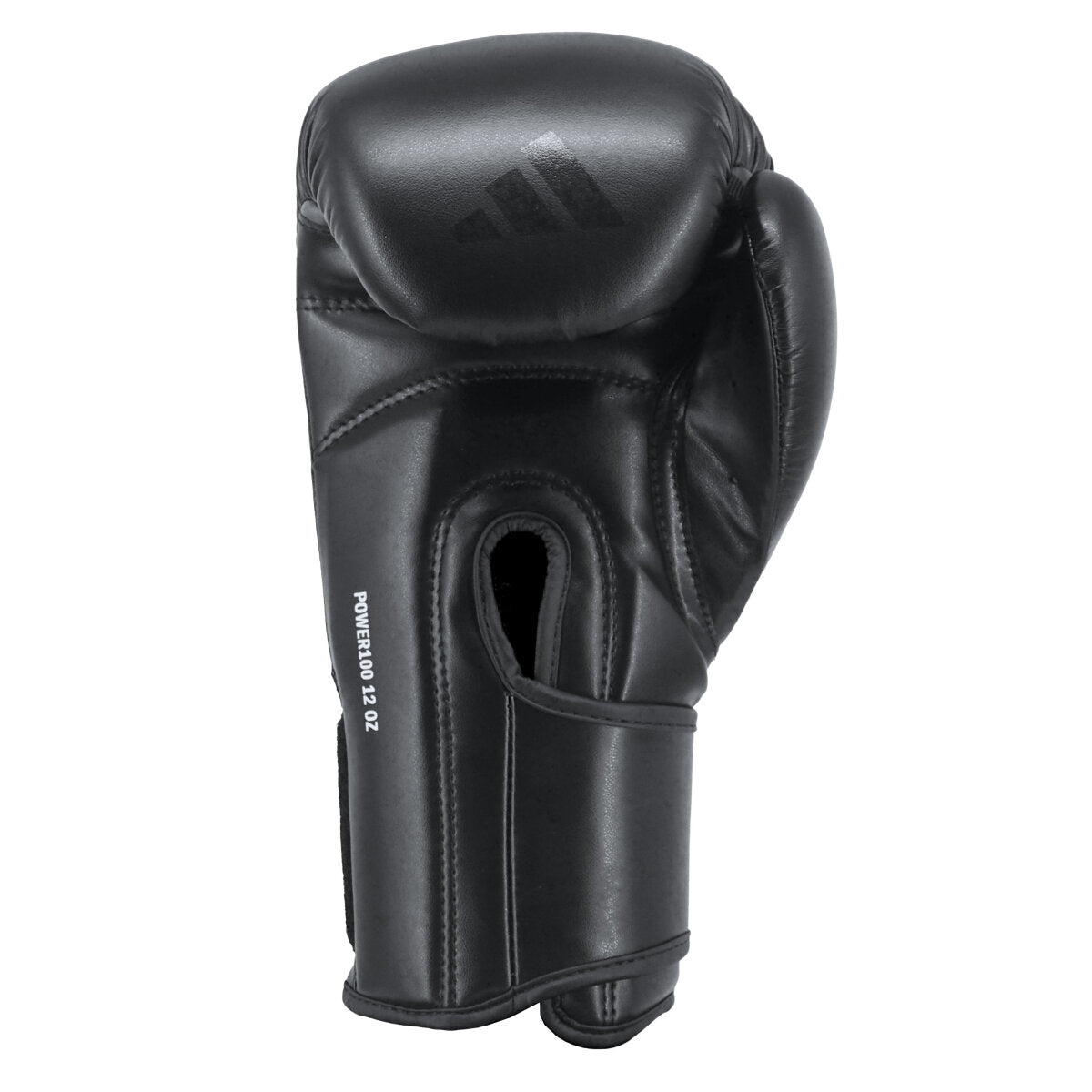 Adidas Power 100 Bokshandschoenen - Zwart/Zwart – handpalmzijde