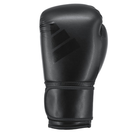 Adidas Power 100 Bokshandschoenen - Zwart/Zwart – voorkant