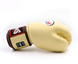 Twins Special BGVL 3 Boxing Gloves - Genuine Leather - Vanilla