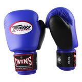 Twins Special BGVL 3 Boxing Gloves - Genuine Leather - Blue / Black