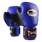 Twins Special BGVL 3 Boxing Gloves - Genuine Leather - Blue / Black