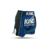 King Pro Boxing Storm 4 Muay Thai Shorts - blauw