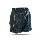 King Pro Boxing Storm 1 Muay Thai Shorts - zwart/donkerblauw