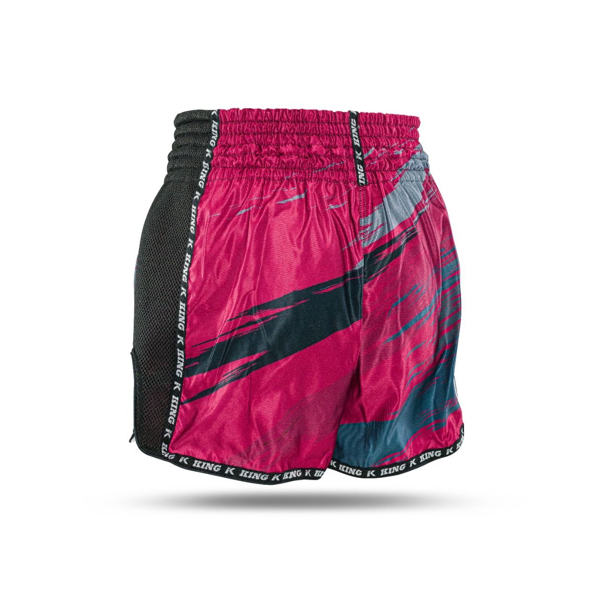 King Pro Boxing Storm 3 Muay Thai Shorts - rood/donkerblauw