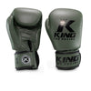 King Pro Boxing Bokshandschoenen - BGVL 3 - Olijfgroen