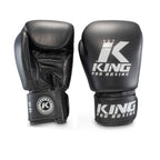 King Pro Boxing Boxing Gloves - BGVL 3 - Black / White