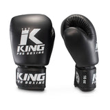 King Pro Boxing Boxing Gloves - BGVL 3 - Black / White