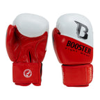 Booster Boxing Gloves - Thunder Series 3 - Red / White