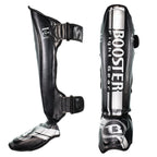 Booster Shin Guards BSG V3 - Black / Silver