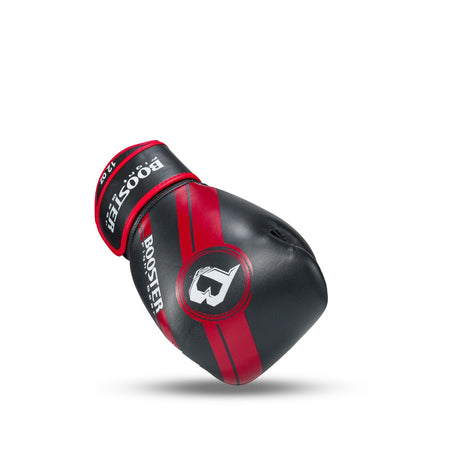 Booster Pro Range BGL V3 Bokshandschoenen - Echt Leer - Foil - zwart/rood