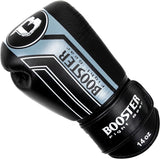 Booster Pro Range BGL V9 Bokshandschoenen - Echt Leer - zwart/grijs
