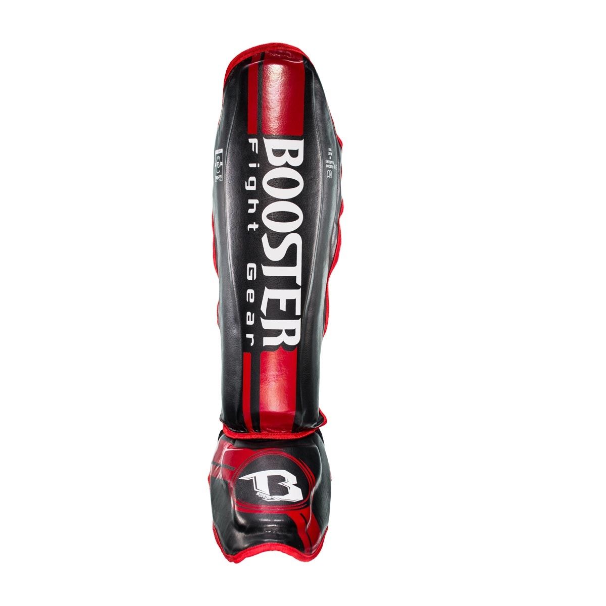Booster Pro Range BSG V3 Scheenbeschermers - Zwart / Rood