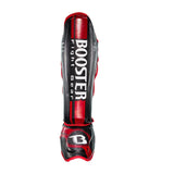 Booster Pro Range BSG V3 Scheenbeschermers - Zwart / Rood