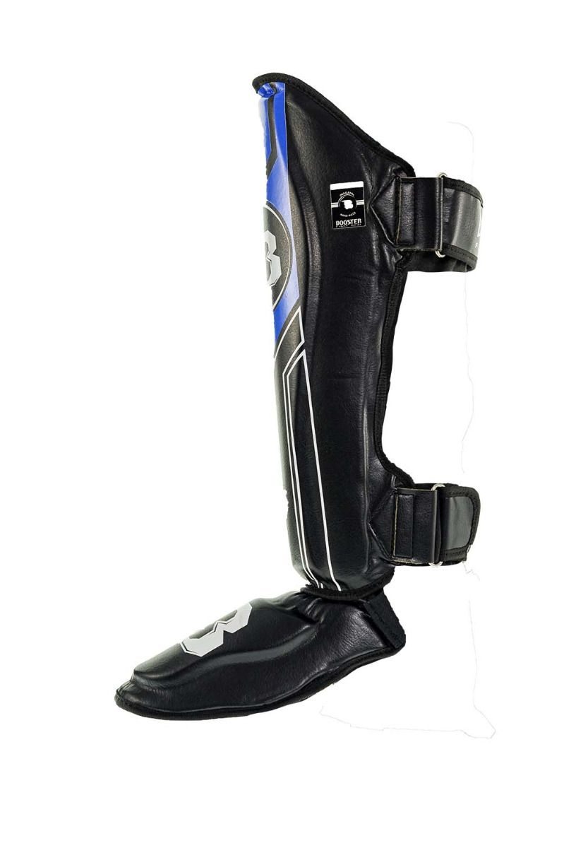 Booster Pro Range BSG V9 Scheenbeschermers - Zwart / Blauw
