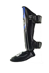 Booster Pro Range BSG V9 Scheenbeschermers - Zwart / Blauw