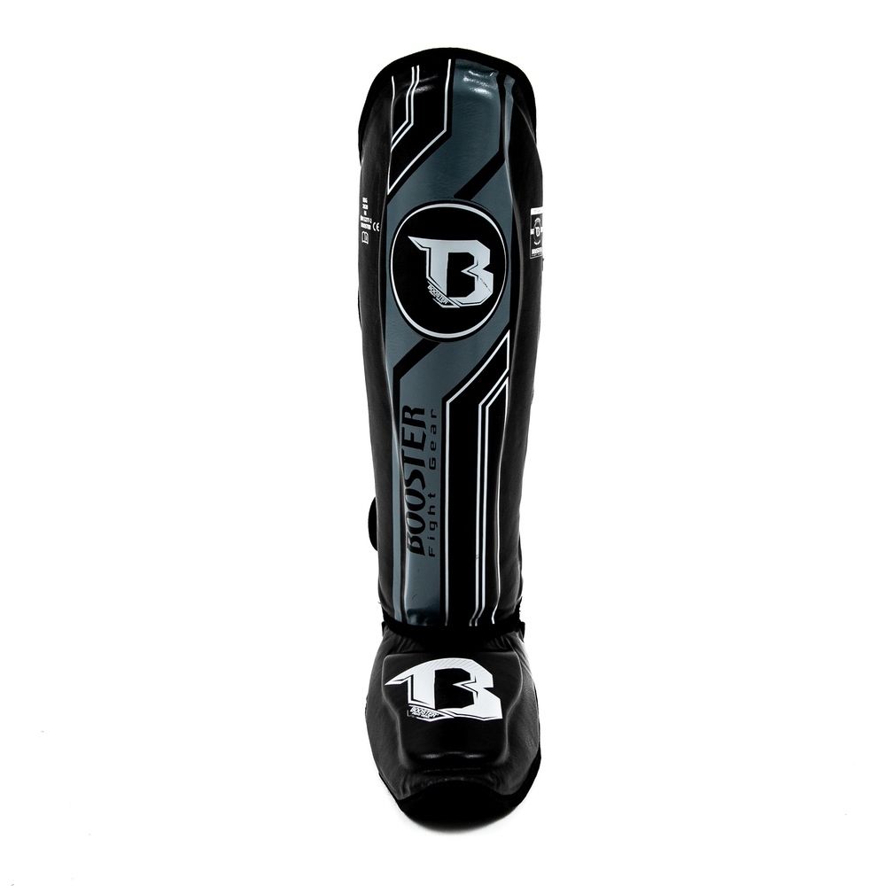 Booster Pro Range BSG V9 Scheenbeschermers - Zwart / Grijs