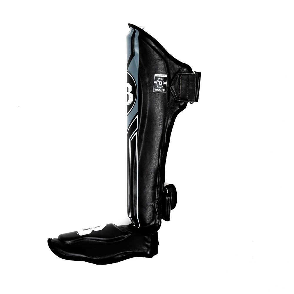 Booster Pro Range BSG V9 Scheenbeschermers - Zwart / Grijs