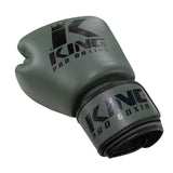 King Pro Boxing Boxhandschuhe - BGVL 3 - Olivgrün