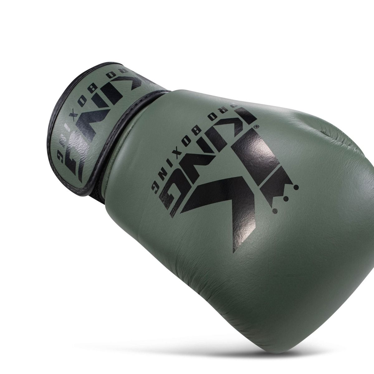 King Pro Boxing Boxhandschuhe - BGVL 3 - Olivgrün