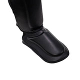 King Pro Boxing SGL 7 Kickboxing Shin Guards - black/white