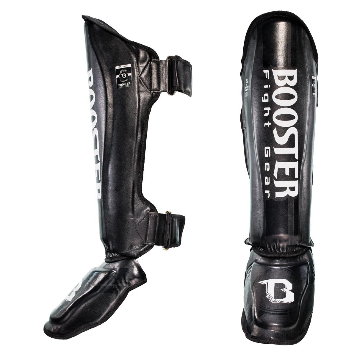 Booster Pro Range BSG V3 Scheenbeschermers - Zwart / Wit