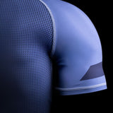 Hayabusa Core Short Sleeve Rashguard for Men - Blue