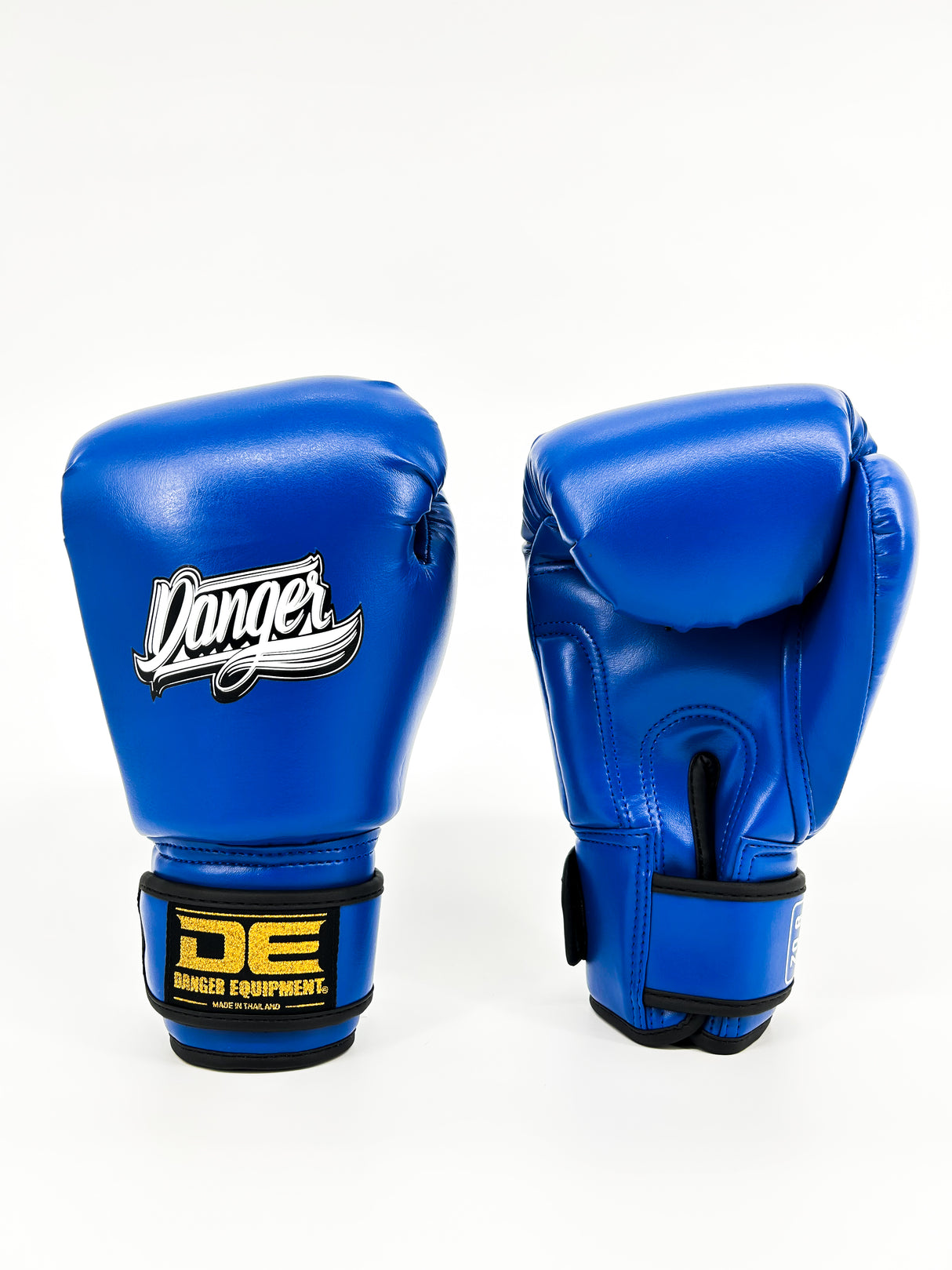 Danger Kinder Boxing Gloves - PU - Blue