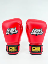 Danger Kinder Boxing Gloves - PU - Red