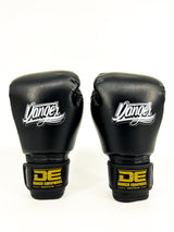 Danger Kinder Boxing Gloves - PU - Black