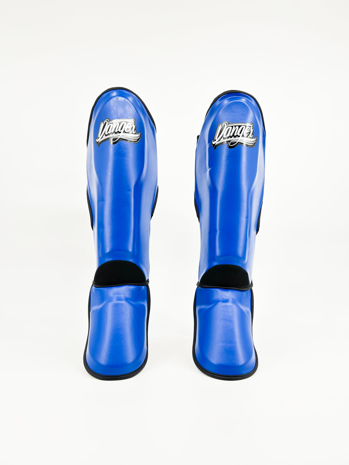 Danger Kinder Shin Guards - PU - Blue