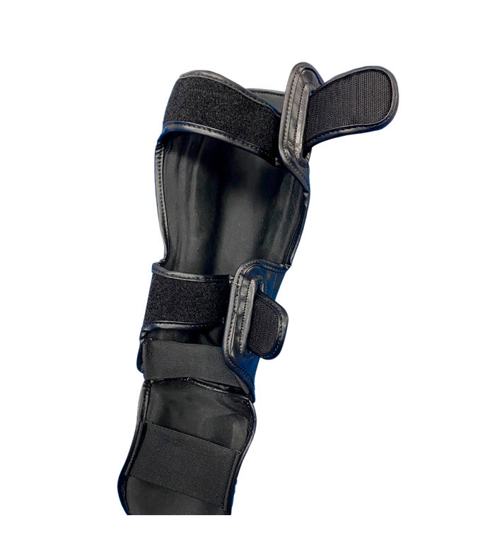 Danger Kinder Shin Guards - PU - Blue