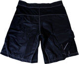 Danger MMA Short - Satin Microfiber - Black