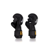 Danger MMA Sparring Handschoenen - semi leer - Zwart