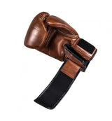 Danger Thai Legend Bokshandschoenen - Echt Leer - Bruine retrolook