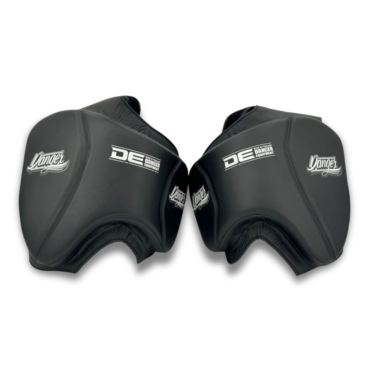 Danger Thigh Pads - Iron Man Leg Shield - 1 pair - black