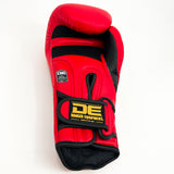 Danger Ultimate Fighter Bokshandschoenen - Echt Leer - Rood/Zwart