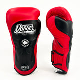 Danger Ultimate Fighter Bokshandschoenen - Echt Leer - Rood/Zwart