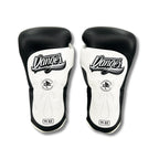 Danger Ultimate Fighter Bokshandschoenen - Echt Leer - Zwart/Wit