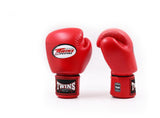 Twins Special BGVL 3 Boxing Gloves - Genuine Leather - Red