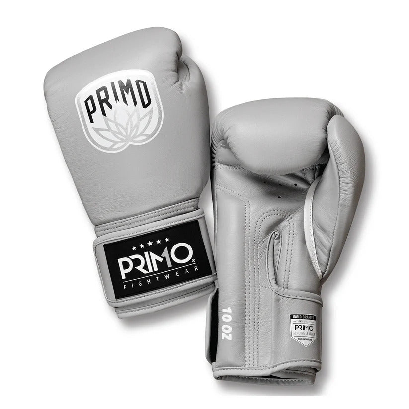 Primo Emblem 2.0 Mercury Grey Bokshandschoenen - Echt  Leer - Lichtgrijs