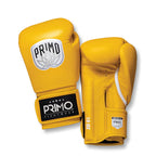 Primo Emblem 2.0 Shaolin Yellow Boxing Gloves - Genuine Leather - Yellow