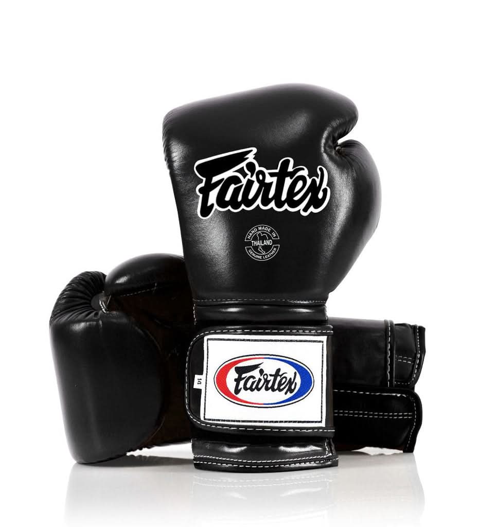 Fairtex BGV9 Boxing Gloves – “Mexican Heavy Hitter” – Black