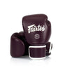 Fairtex BGV16 Boxing Gloves - Genuine Leather - Maroon