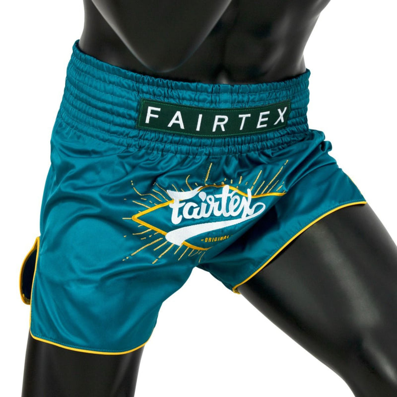 Fairtex BS1907 Muay Thai Shorts - Focus - Green