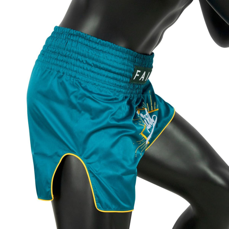 Fairtex BS1907 Muay Thai Shorts - Focus - Green