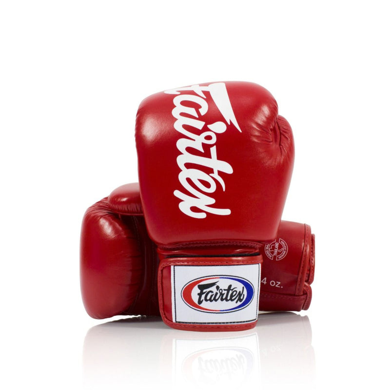 Fairtex BGV19 Deluxe "Tight-Fit" Boxing Gloves - Red
