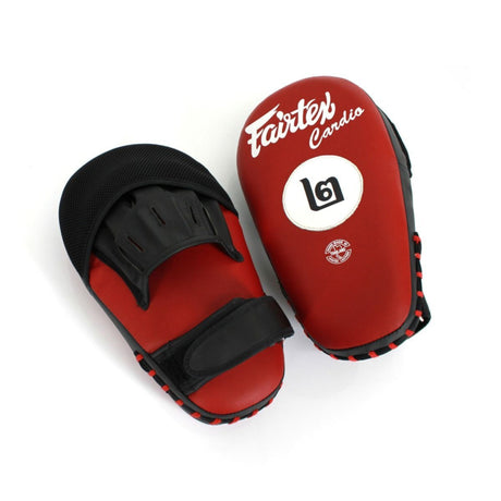 Fairtex FMV12 Angular Focus Mitts - Red/Black