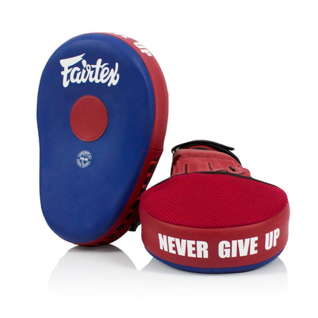 Fairtex FMV13 Maximized Focus Mitts - Blue/Red