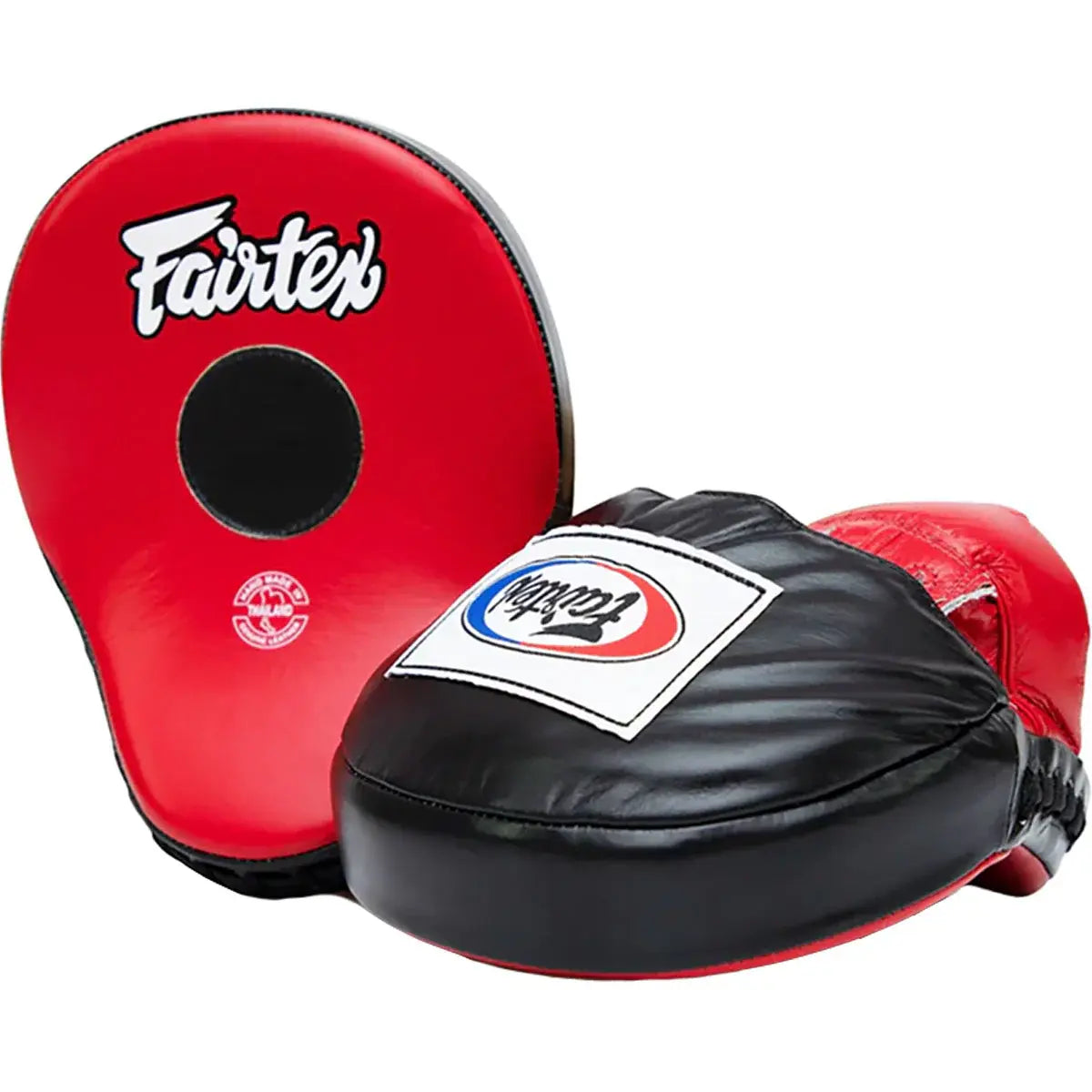 Fairtex FMV9 Ultimate Contoured Focus Mitts - Red / Black