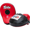 Fairtex FMV9 Ultimate Contoured Focus Mitts - Red / Black